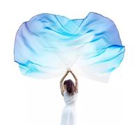 Guaber De Adoración Baile Alabanza con Varilla Escalable Semicircular Iglesia para Bailarines Accesorios Alabanza 2 Uds.