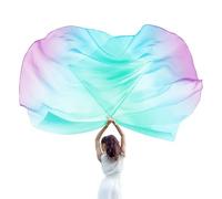 Guaber De Adoración Baile Alabanza con Varilla Escalable Semicircular Iglesia para Bailarines Accesorios Alabanza 2 Uds.