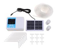Guaber De Riego Automático 1Set Agua Inteligente Temporizador Agua Inteligente con Energía Solar Dispositivos Automático con Control Interruptor