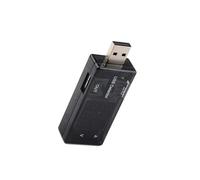 Guaber Medidor De Electricidad USB Multiusos Probador Corriente Amperímetro Detector para Carga Dispositivos Detector Carga USB Digital 3-9V 0-5A