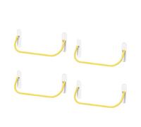 Guaber Moderna solución de almacenamiento de zapatos de baño sin agujeros, estantería resistente para habitaciones húmedas, configuración rápida, ahorro de espacio, soporte para zapatos montado en la