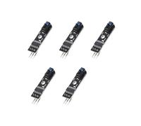 Guaber Módulo De Seguimiento Sensores Múltiples Pantalla Real Programable para Vehículos Guiados Circuito Seguimiento Fuerte