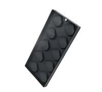 Guaber Molde De Huecos Pequeños Silicona Antiadherente con Forma Bandeja para Hornear Postres Y Pasteles Franceses Molde Pasteles Madeleine con Forma