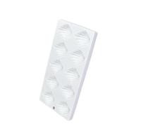 Guaber Molde De Huecos Pequeños Silicona Antiadherente con Forma Bandeja para Hornear Postres Y Pasteles Franceses Molde Pasteles Madeleine con Forma