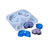 Guaber Molde De Silicona Reutilizable para Elaborar Hermosas Velas Animales Aromaterapia Decoración Escritorio Hecha A Mano Moldes Resina para Cenizas Mascotas