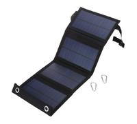 Guaber Panel solar plegable USB de 100 W, portátil, flexible, pequeño, impermeable, 5 V, células solares plegables para teléfono