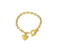 Guaber Símbolo De Amor Romántico OT Cugar Pulsera Aleación Acero Inoxidable Muñeco Elegante para La Piel Sensible Y Heart OT Broche Pulsera