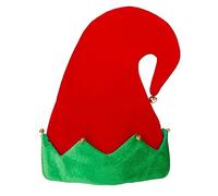 Guaber Sombrero único de Papá Noel para decoraciones de Navidad, consiga el espíritu navideño con este divertido accesorio de regalo, divertido y divertido Papá Noel rojo, llamativo, decoración de