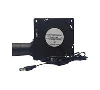 Guaber Soplador centrífugo portátil de 5 V, ventilador USB de 3 velocidades para un arranque eficiente en la cocina al aire libre, calefacción, ventilador USB