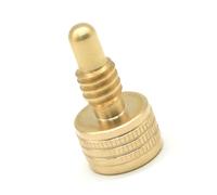Guaber Tornillo de ponderación de latón intercambiable que mejora la consistencia de los trazos, la durabilidad, el equipo de piscina instala rápidamente los topes de extremo de taco