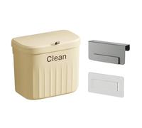 Guaber Wall Mounted Trash Can Bin with Lid Waste 8.5/12L Kitchen Hanging Trash Garbage Recycle Dustbin Rubbish Bins Waste Bin with Lid