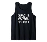 Guac ES Extra Tal Soy YO Funny Guacamole Meme Camiseta sin Mangas
