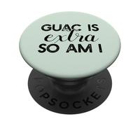 Guac ES Extra Tal Soy YO Funny Guacamole Meme PopSockets PopGrip Adhesivo