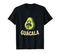 Guácala Cara Divertida de Aguacate - Argot Latino Retro Camiseta