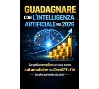 Guadagnare con l’Intelligenza Artificiale nel 2026: La guida semplice per creare entrate automatiche con ChatGPT e l’IA (anche partendo da zero) (Inteligencia Artificial)