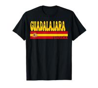 Guadalajara Ciudad España Vintage Estética Vacaciones de Verano Camiseta