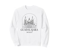 Guadalajara Mexico City Skyline Travel Souvenir Sudadera