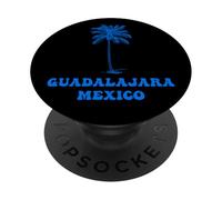 Guadalajara México con Gráfico de Palmera PopSockets PopGrip Adhesivo