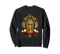 Guadalupe Virgen María Cristianos Católicos México Religión Sudadera