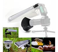 Gua'ge - Difusor de flash de cámara de 58 mm para Laowa E EOS NZ Mount y más lente macro para insectos y flores