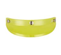 Guajiro Visera Parasol para Casco de Moto - Protección Solar Universal, Antirreflejos y Antideslumbrante - Accesorio Ajustable y Flexible para Casco Integral, Fácil Instalación (Amarillo)