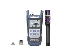 Guakiili Kit de Herramientas de Fibra óptica FTTH 2 en 1, medidor de Potencia de Fibra óptica -70 + 10dBm y 30mw, localizador Visual de fallas, Pluma de Prueba de Fibra óptica (Blue+Purple)
