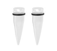 Gualiy 2 dilatadores acrílicos de carne, para hombre, piercing de oreja para mujer, 10-20 mm, 14mm, Acrílico, Sin piedra preciosa