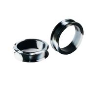 Gualiy Juego de 2 tapones de silicona, túneles de carne, túneles de piel de colores mixtos, túneles de oreja de 8 a 28 mm, para mujeres y hombres, 22mm, Silicona, Sin piedra preciosa