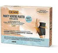 Guam Adelgazar Plano Vientre Bragas con Algas Marinas y Cafeína Microcápsulas, X-Pequeña/Pequeña, Negro