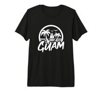 Guam - Chamorro - Islas del Pacífico - Playa del Océano Tropical Camiseta Premium