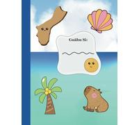 Guam Cute Notebook "Guahu Si": Guam Gift | Island themed Journal | 80 lined pages | Guahan Souvenir | Colorful Bright Stationary | CHamoru | Marianas ... Design | Tropical Art | GU Locally Designed