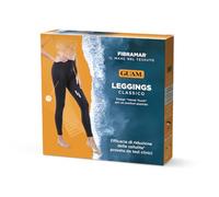 Guam Fibramar Leggings Classico TG. S-M, Negro, Unisex Adulto