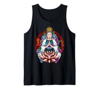 Guan Yin Diosa Budista Mitología China Deidad Espiritual Camiseta sin Mangas