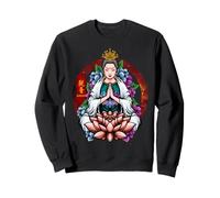 Guan Yin Diosa Budista Mitología China Deidad Espiritual Sudadera