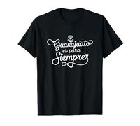 Guanajuato es para Siempre - Guanajuatense Heart Line Art Camiseta