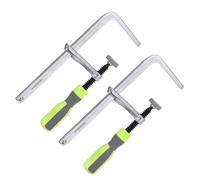 Guangcailun Abrazaderas de riel prácticas para sierra de riel Festool, mango de tornillo de ajuste rápido, abrazaderas de riel para carpintería, 2 uds.