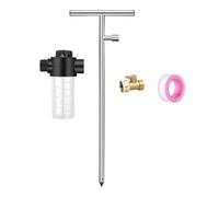 Guangcailun Accesorio de riego para árboles de raíces profundas, con acero inoxidable y válvula latón, suministro eficiente agua, Para sistema riego con para árboles eficiente y