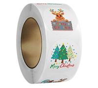 Guangcailun Añade un toque festivo a tus envoltorios con sobres de scrapbooking y pegatinas navideñas que sirven un mensaje sincero, ya sea para expresar gratitud o transmitir bendiciones.