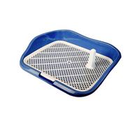 Guangcailun Bandeja Sanitaria para Perros, Inodoro para Cachorros, fácil de | duradera, solución de esquina para interiores que mantiene todo limpio. Inodoro grande de esquina para cobayas, ratas y