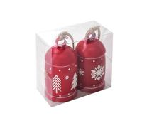Guangcailun Campanas navideñas con Forma de Cuerno de Hierro Que suenan, Navidad Festiva, es un Festivo Adecuado y al Aire Libre, Tipo+5
