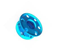 Guangcailun Carrete de Dedo de aleación de Aluminio para Buceo, Ligero, Duradero, práctico para Todas Las situaciones de Buceo. Carrete de Dedo de aleación de