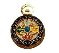 Guangcailun Distintivos amuletos de mantra budista abiertos en caja pequeña, colgante tibetano hecho a mano que capta la atención exquisita y artística. Es Caja De Buda Protector.