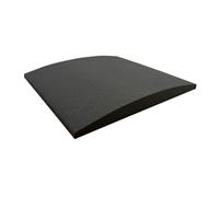 Guangcailun El soporte de espuma curva de densidad para sofás restaura el cojín, garantizando una comodidad y una forma duraderas. Inserto de espuma para el, Negro, 50.5 x 50.5 cm
