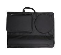 Guangcailun Estuche impermeable para portafolios de arte, ideal para dibujar, pintar, pinceles, arte, regalo para diseñadores, artistas, herramientas de dibujo, transporte, viajes, bandolera, estuche