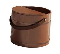 Guangcailun Lavabo de Para madera para baño de pies Excelente solución para bañera remojo pies para relajación y comodidad en cualquier tipo sauna, lavabo Para madera para baño pedicura
