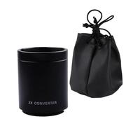 Guangcailun Lente teleconvertidora T2 Enfoque Manual Aumento 2X Lente telefoto Recubrimiento MC Minimiza la pérdida de luz de Manera efectiva Recubrimiento MC para telefoto Antidesgaste 650-1300 mm