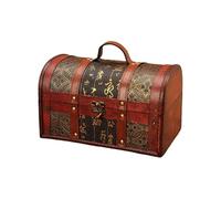 Guangcailun Maleta vintage en evolución, estilo único para fotógrafos, con un atractivo decorativo auténtico. Maleta vintage con asa, accesorios para fotos.