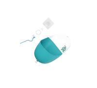 Guangcailun Orinal colgante para niños con dibujos animados para viajes al aire libre, para niños de 8 meses a 6 años, color verde, verde con pipa, 29x17.5 cm