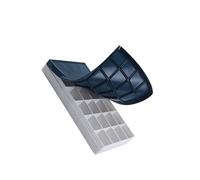 Guangcailun Paleta de pintura de 24 rejillas que garantiza que cada color esté separado en la paleta, evitando mezclas innecesarias y manteniendo la pintura fresca. Bandeja plegable portátil. Bandeja