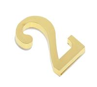 Guangcailun Placas numéricas llamativas del 1 al 9 para puertas de casas, apartamentos y hoteles. Fáciles de instalar.